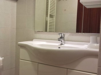 Salle de bains appartement vacances Courmayeur