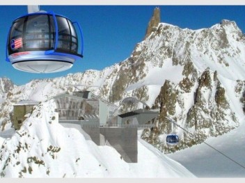 Mont Blanc Cable Car Sky Way