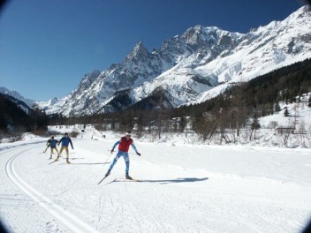 Nordic ski Val Ferret